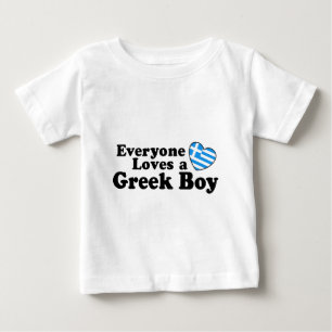 Griechischer Junge Baby T-shirt