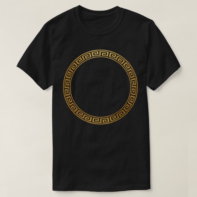 Griechischer Kreis T-Shirt (Design vorne)