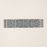 Griechischer Mäander - Schwarz-Weiß-Marmor mit gri<br><div class="desc">Griechischer Mäander - Schwarz-Weiß-Marmor mit griechischem Schlüssel</div>