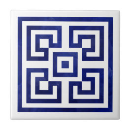 Griechischer Meander - griechischer Schlüssel Fliese