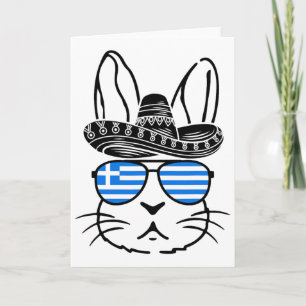 Griechischer Osterhase Cinco De Mayo 2025 Familien Karte
