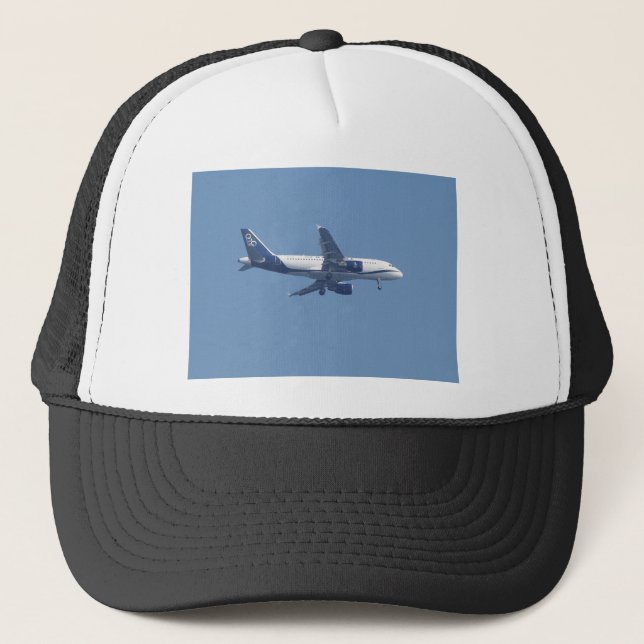 Griechischer Passagierjet Truckerkappe (Vorderseite)