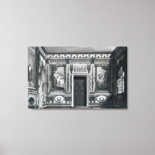 Griechischer Salon, von 'Architektur Leinwanddruck