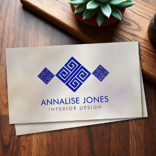 Griechischer Schlüssel - griechischer Mäander - La Visitenkarte