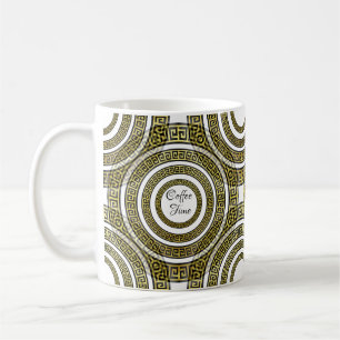 Griechischer Schlüsselanhänger für geometrische Sy Kaffeetasse