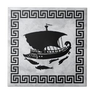 Griechischer Schlüsselentwurf Fliese