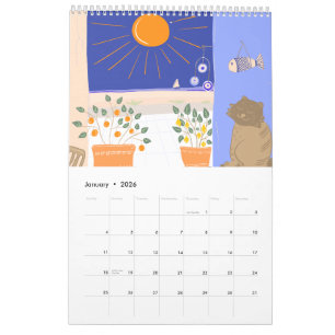 Griechischer Sommer Szenen & Muster Kalender