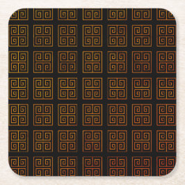 griechischer Stil Rechteckiger Pappuntersetzer