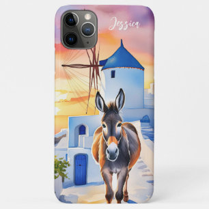 griechischer Stil Windmühle und Personalisierter N Case-Mate iPhone Hülle