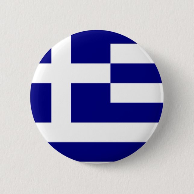 Griechischer Stolz Button (Vorderseite)