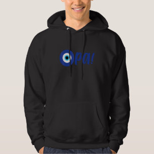 Griechischer Stolz Opa Böser Blick Hellas Griechen Hoodie