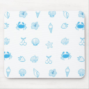 Griechischer Strand Minimalist Mousepad
