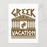 Griechischer Urlaub Griechen Reisende Souvenir