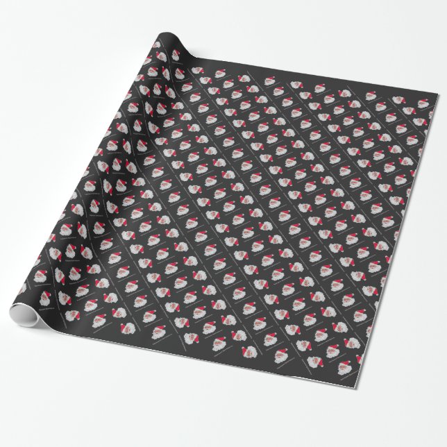 Griechischer Weihnachtsmann #2 Geschenkpapier (Ungerollt)