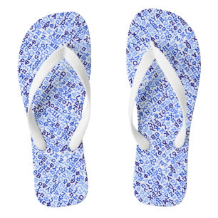 Griechisches Alphabet Flip Flops