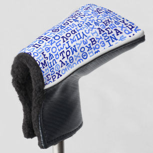 griechisches Alphabet Golf Headcover