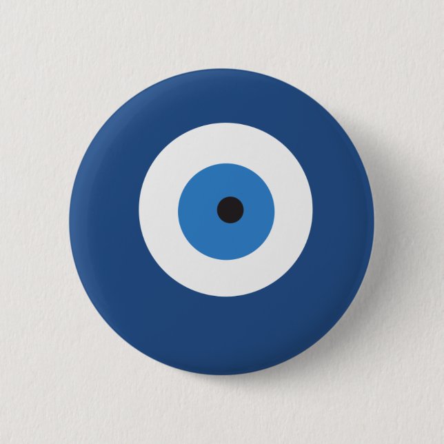 Griechisches Auge Button (Vorderseite)