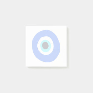 Griechisches Auge Lucky Symbol Post-it Klebezettel