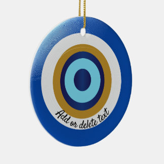 griechisches Augendesign nur noch Text hinzufügen Keramik Ornament