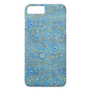 Griechisches blaues GlasBlicks-Amulett Case-Mate iPhone Hülle