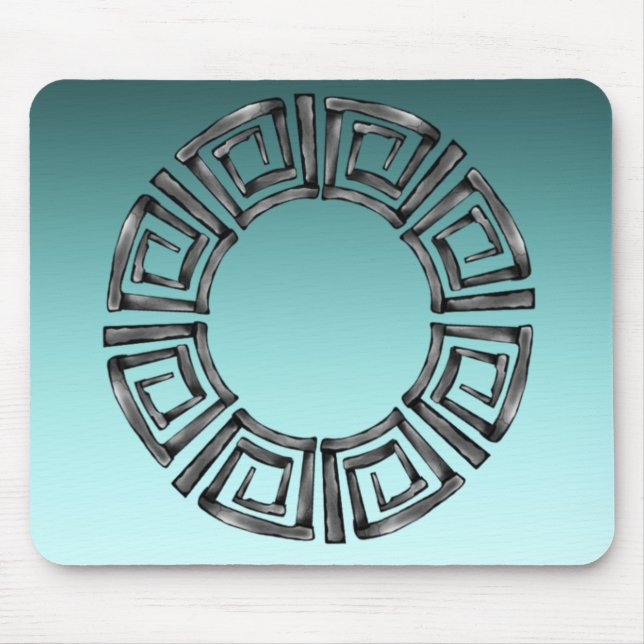 Griechisches Design Mousepad (Vorne)