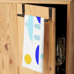 Griechisches Design, nur Text hinzufügen Geschirrtuch