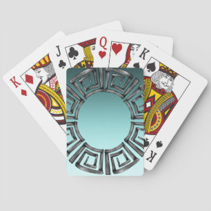 Griechisches Design Spielkarten