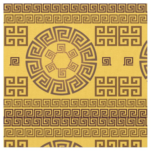 Griechisches Design Stoff (Nahaufnahme)