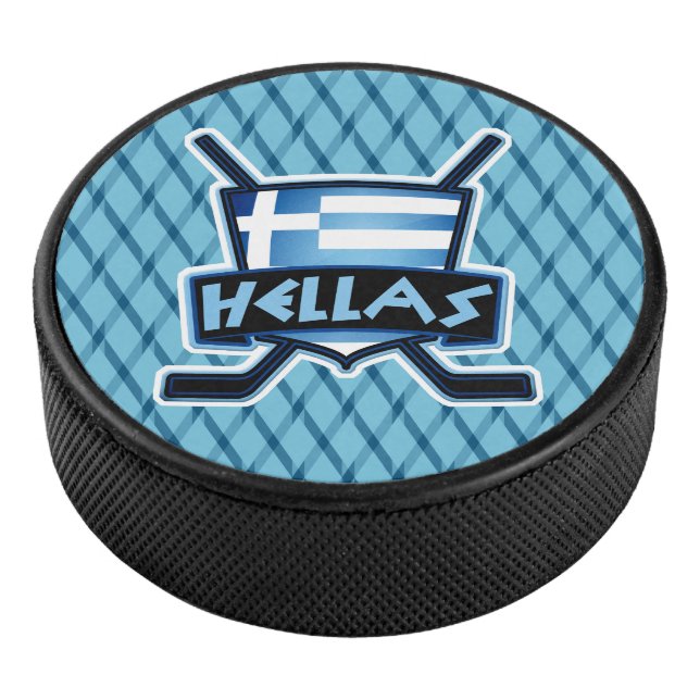 Griechisches Eishockey-Team Puck (3/4)