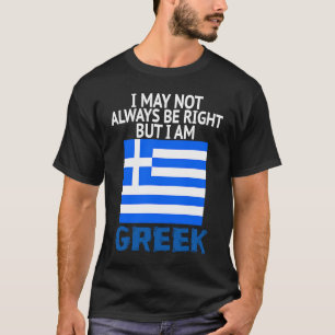 Griechisches Erbe stolz griechischer Roots-Flagge T-Shirt