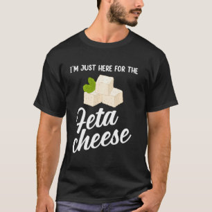 Griechisches Essen, das ich nur für Feta Cheese hi T-Shirt