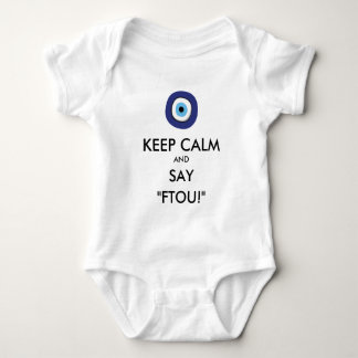 Griechisches Evil Baby Strampler