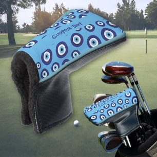 Griechisches Evil Eye Muster Golf Headcover