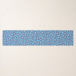 Griechisches Evil Eye Muster Schal<br><div class="desc">Das böse Augensymbol (Mati). Schutz vor Fluchen. Nahtloses Muster. Benutzerdefinierte Hintergrundfarbe.</div>