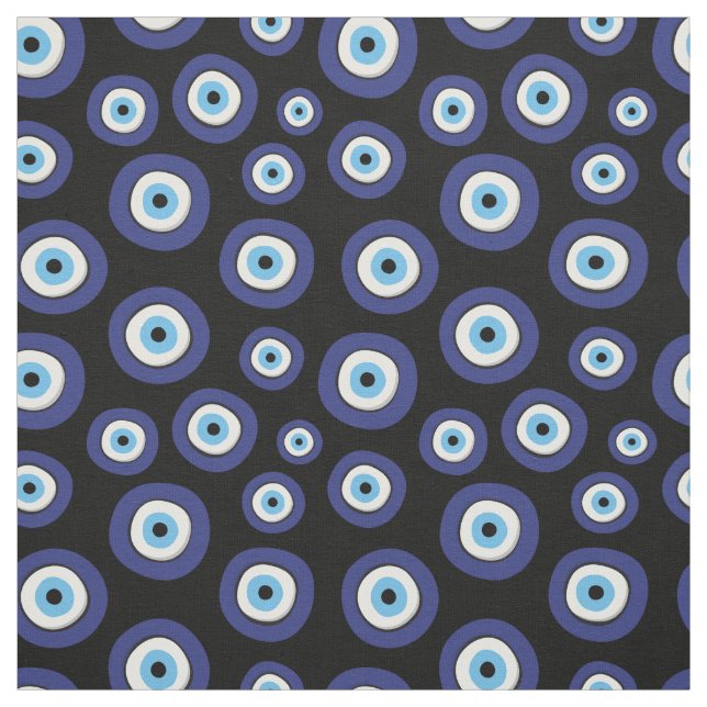 Griechisches Evil Eye Muster Stoff (Muster)