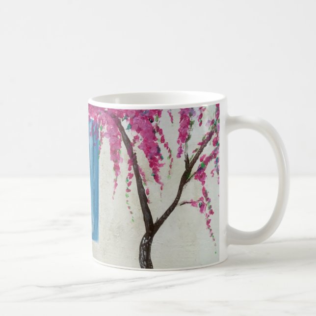 Griechisches Fenster   Kaffeetasse (Rechts)