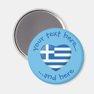 Griechisches Flag Magnet