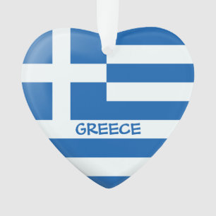 Griechisches Flag Ornament