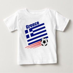Griechisches Fußball-Team Baby T-shirt