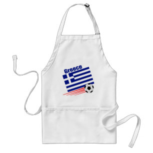 Griechisches Fußball-Team Schürze