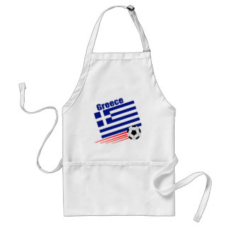 Griechisches Fußball-Team Schürze