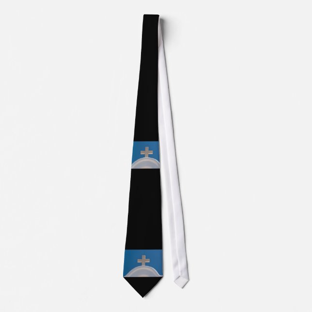 Griechisches Kreuz Krawatte (Vorderseite)