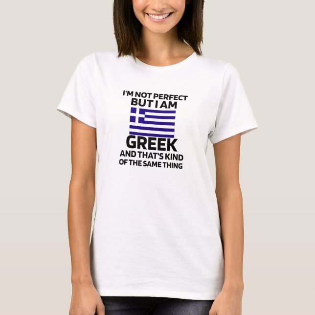 Griechisches Kulturerbe-Geschenke Hellas Griechenl T-Shirt (Vorderseite)