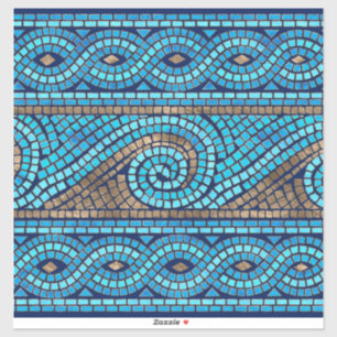 Griechisches Mosaikmuseum Aufkleber