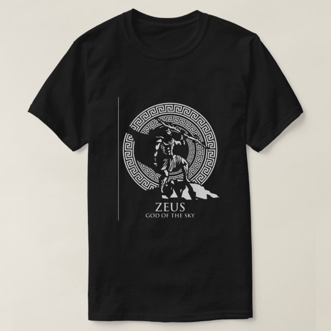 Griechisches Mythologie-Shirt Antikes Griechenland T-Shirt (Design vorne)