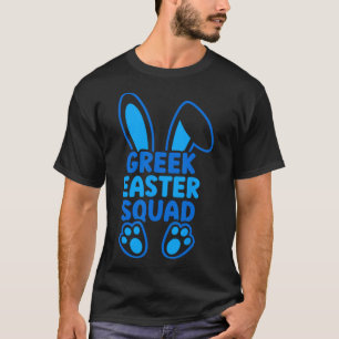 Griechisches Oster-Team Familien-Matching-Osterhas T-Shirt