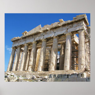 Griechisches Parthenon-Poster Poster