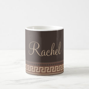 Griechisches Schlüsselband Kaffeetasse