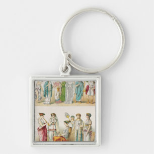 Griechisches Theaterkleid Schlüsselanhänger