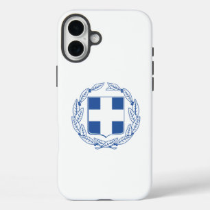 griechisches Wappen iPhone 16 Plus Hülle